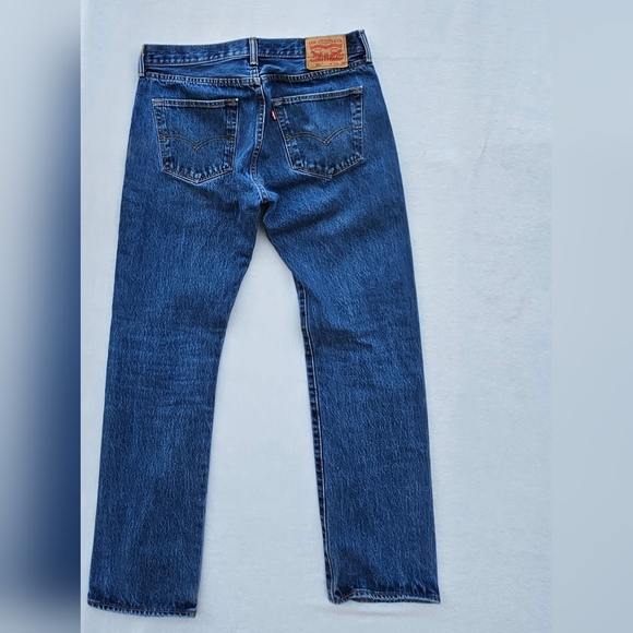 Levi's Classic Indigo Straight Jeans - Picture 2 of 4